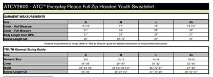 GS - Full Zip Hoodie - Printed Logo