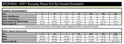 BEDSA - Full Zip Hoodie