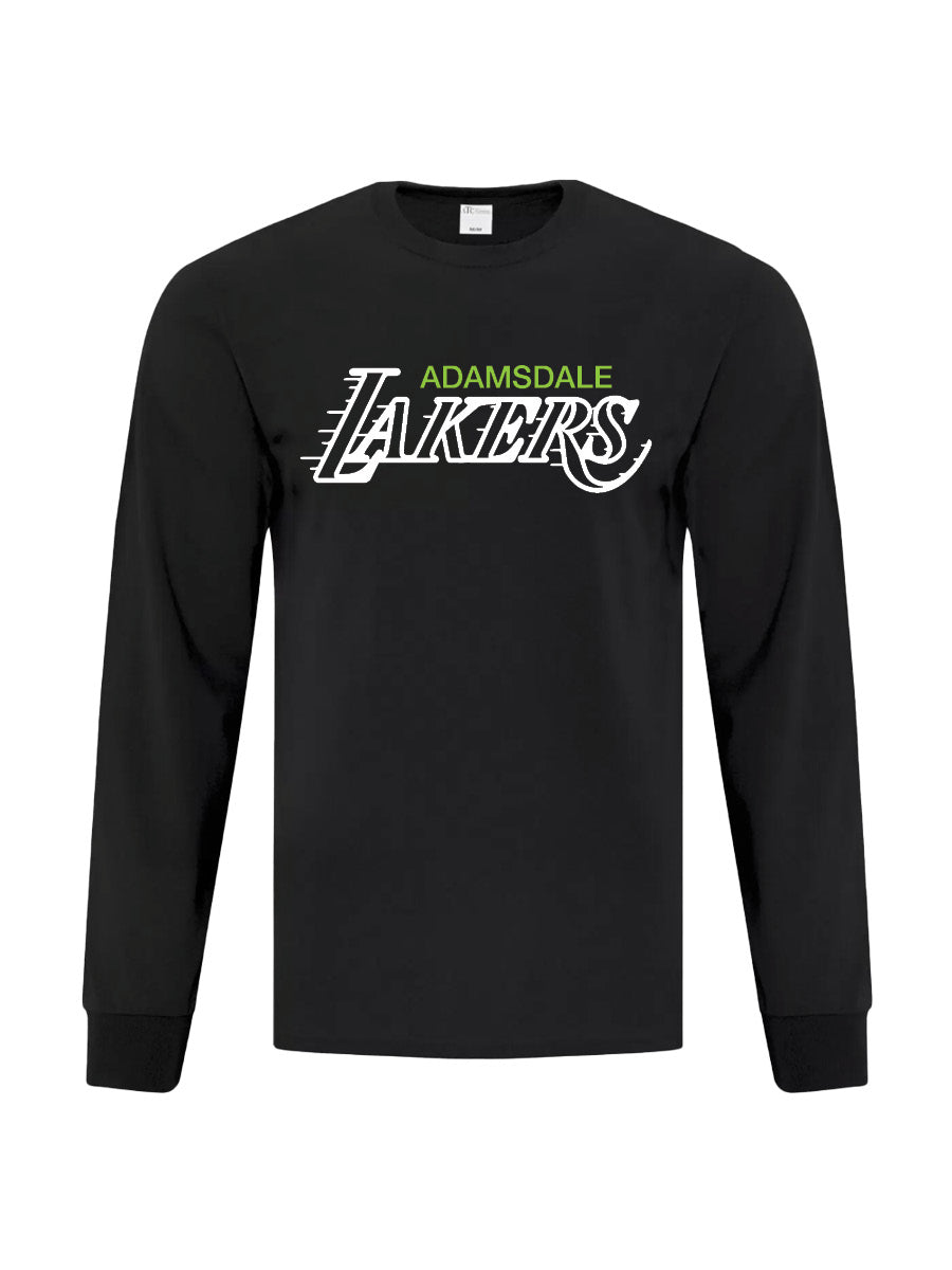 ADAMSDALE - Cotton Long Sleeve - Printed Logo