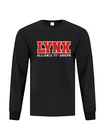 ALLIANCE - Cotton Long Sleeve Collegiate Logo - Printed Logo