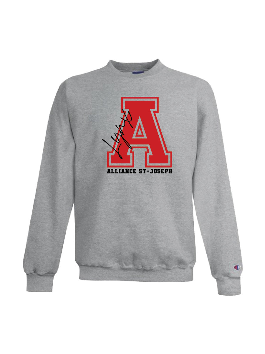 ALLIANCE - Crewneck A Logo - Printed Logo