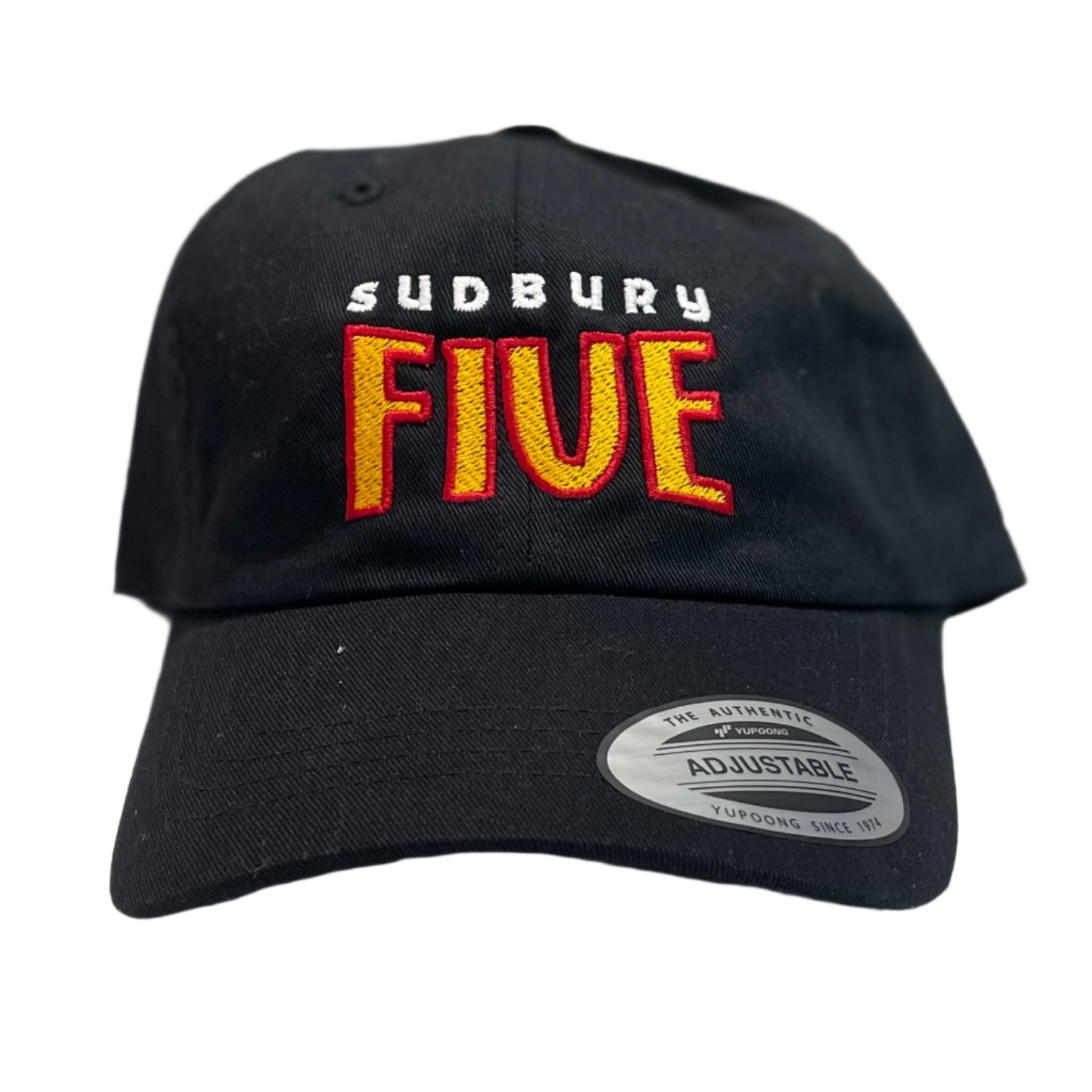 Five Black Adjustable Hat