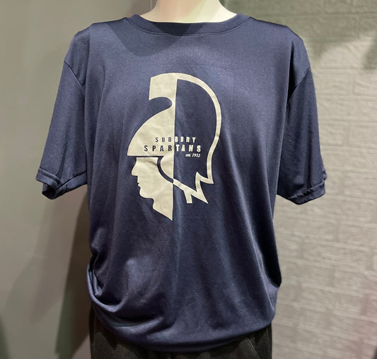 Spartans Youth Navy T-Shirt