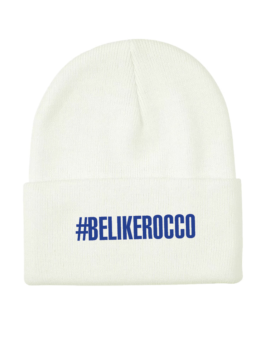 BELIKEROCCO - Toque White - Embroidered Logo