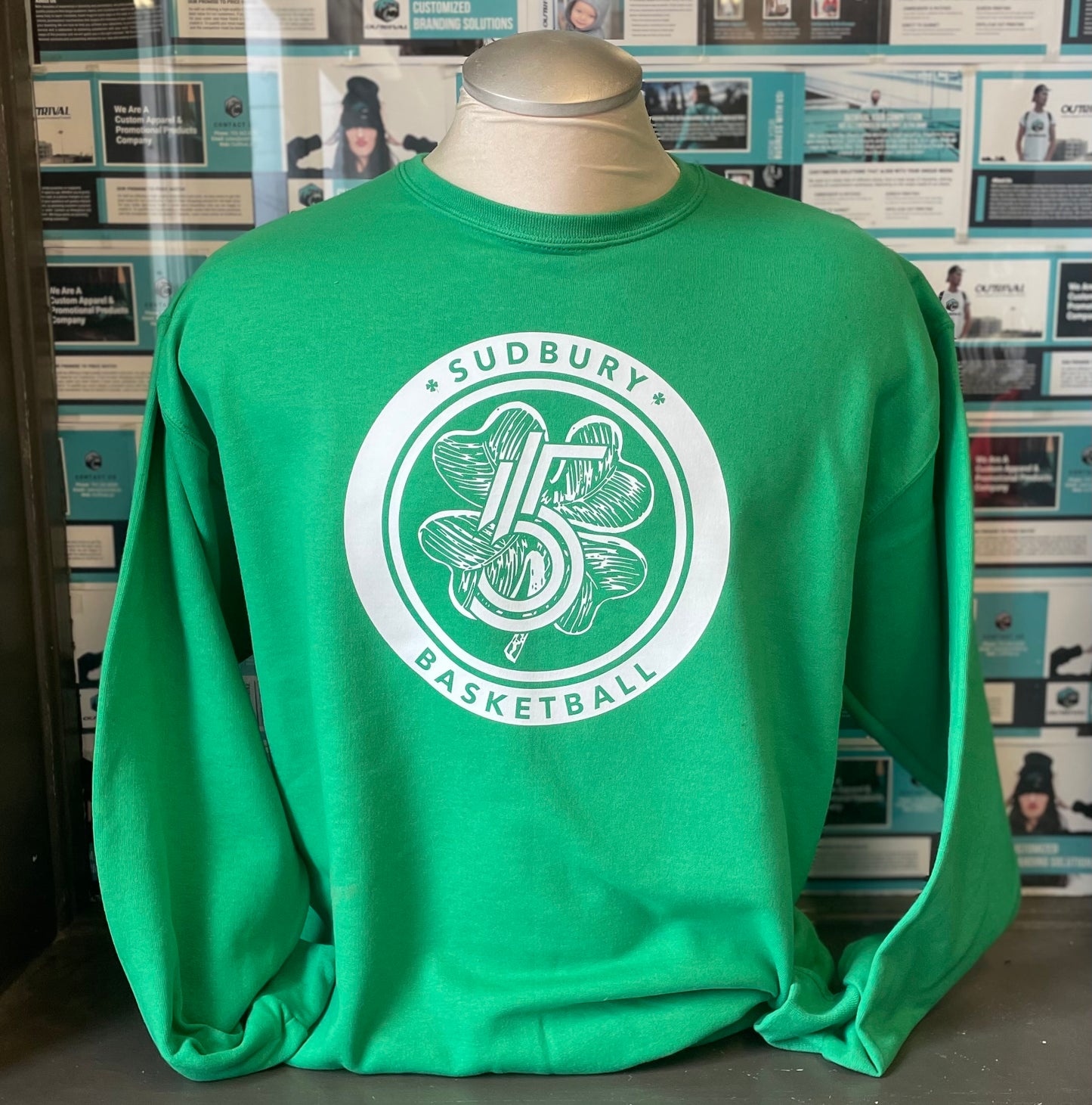 Five Saint Patrick’s Day Crewneck