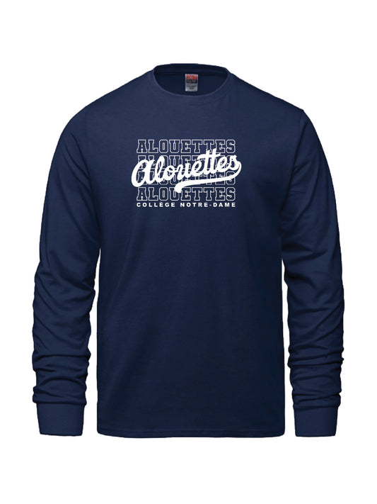 CND Spirit Wear - Varsity Script Cotton Long Sleeve
