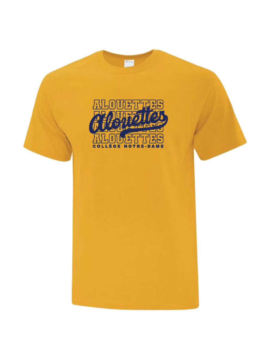 CND Spirit Wear - Varsity Script Cotton T-Shirt  - Printed Logo