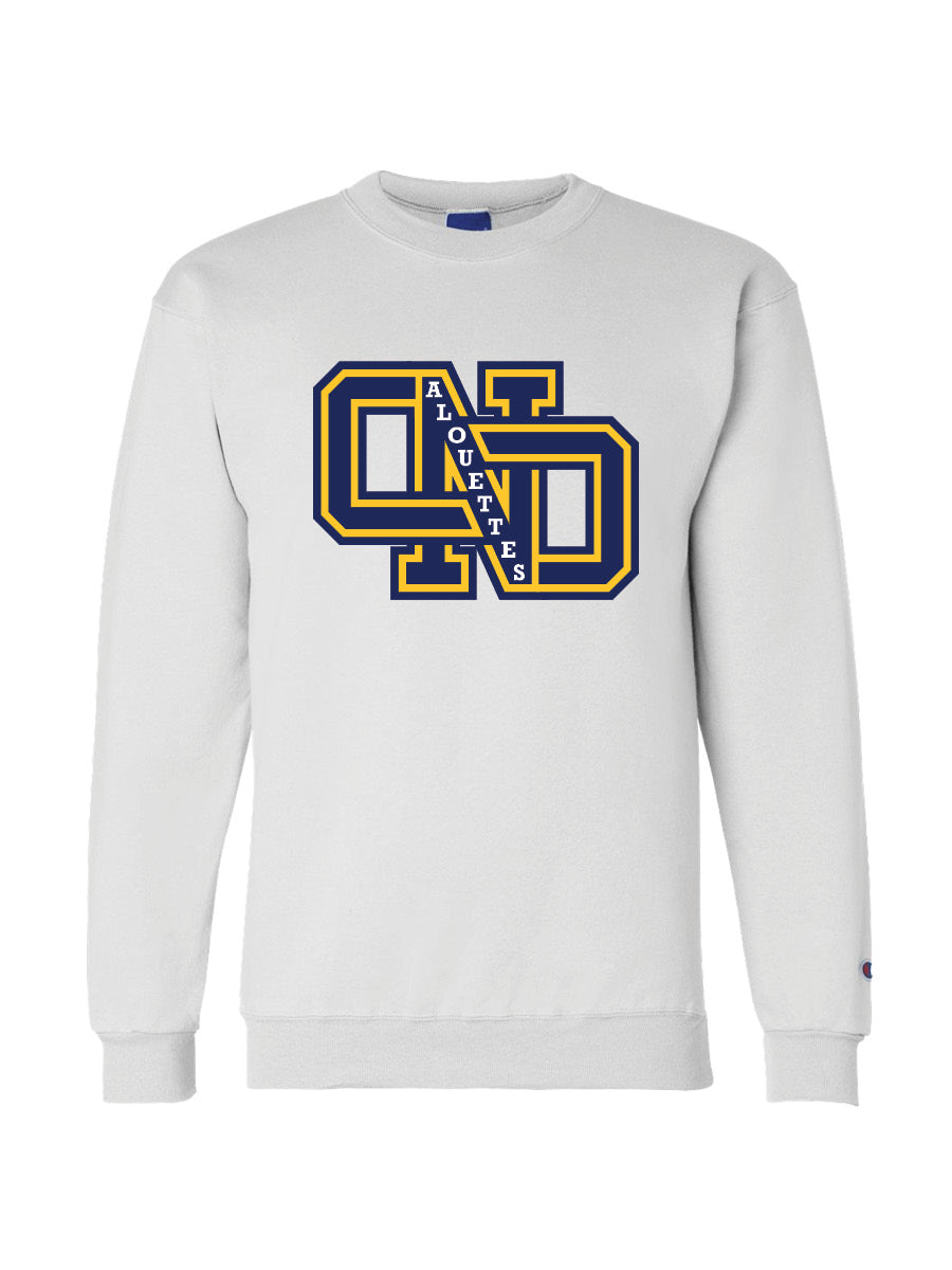 CND Spirit Wear - Champion Crewneck Monogram Logo