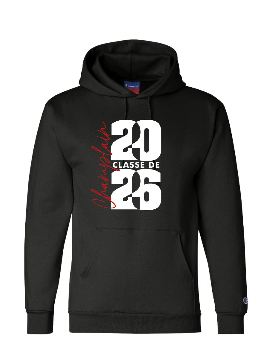 CHAMPLAIN - 2026 Graduation Embroidered Hoodie