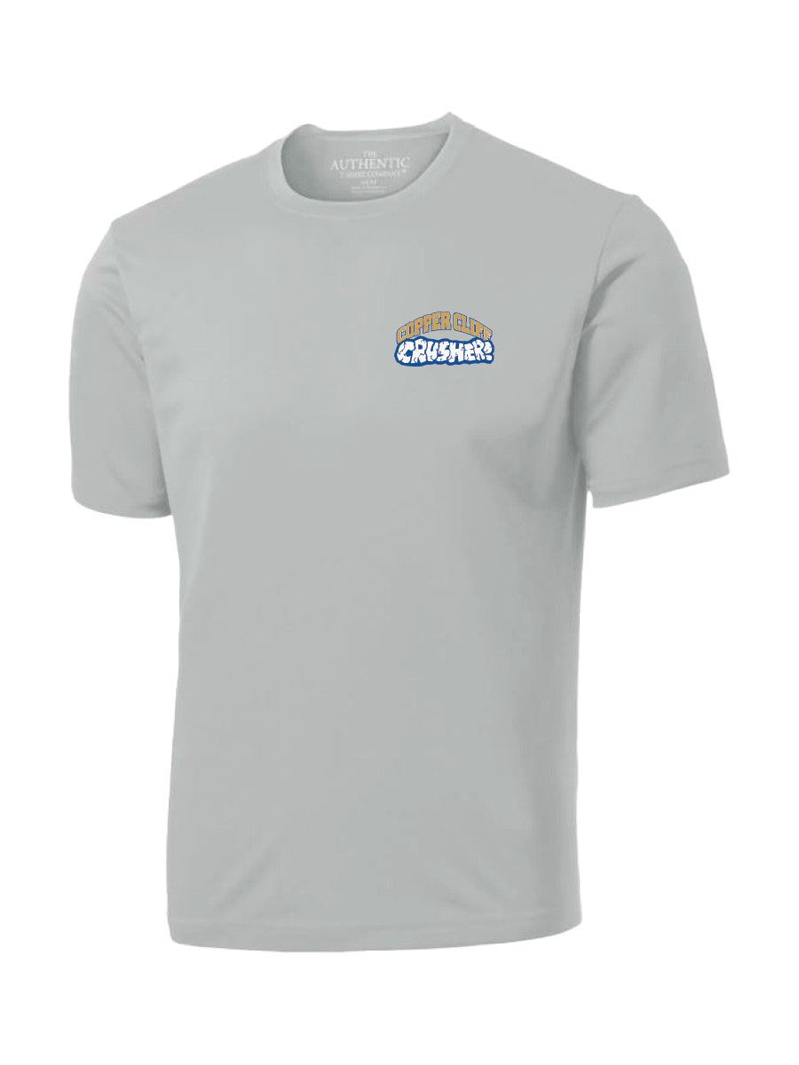 Copper Cliff Crushers - Dri Fit Performance T-Shirt - Printed Logo
