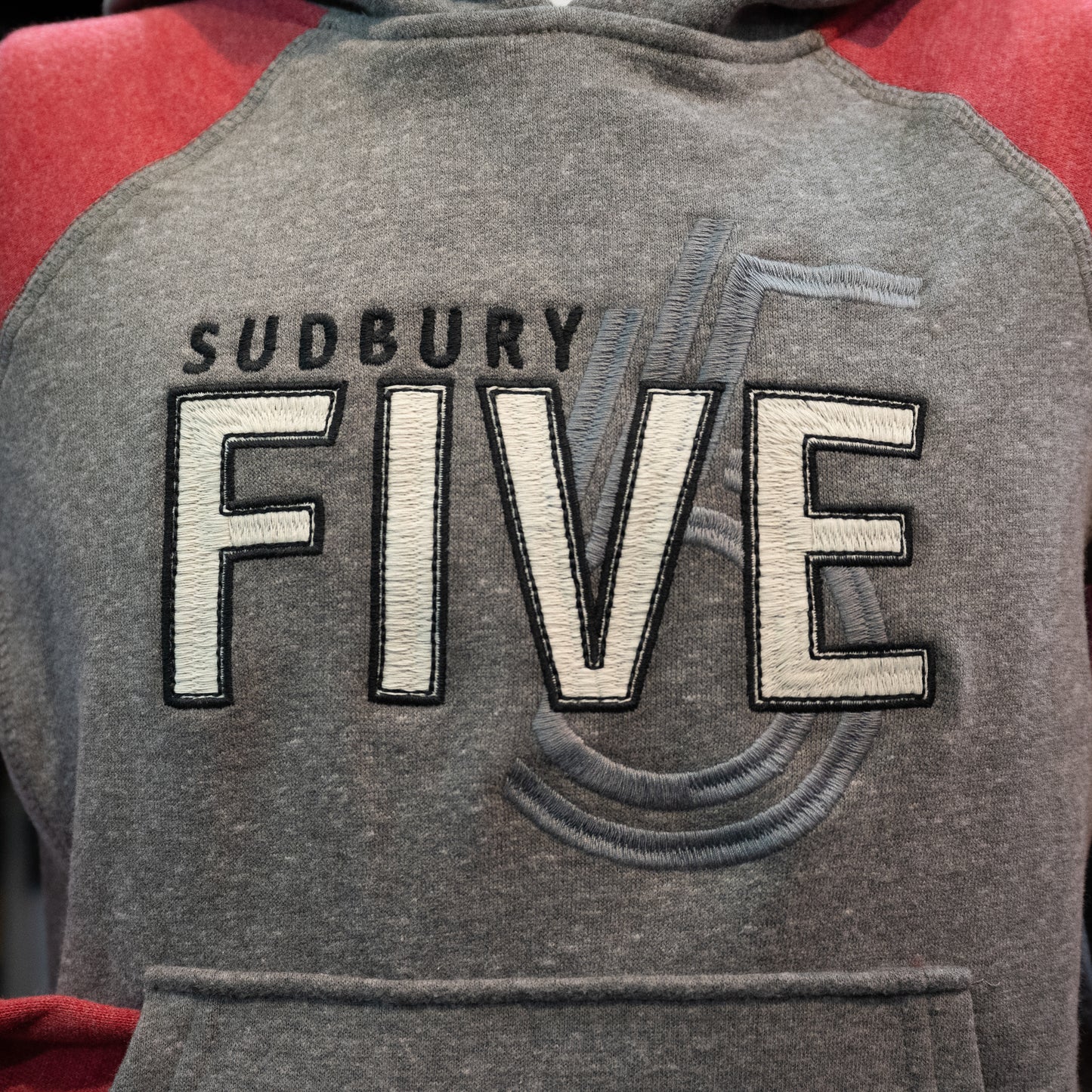 Five Youth Campus Crew Two Toned Hoodie