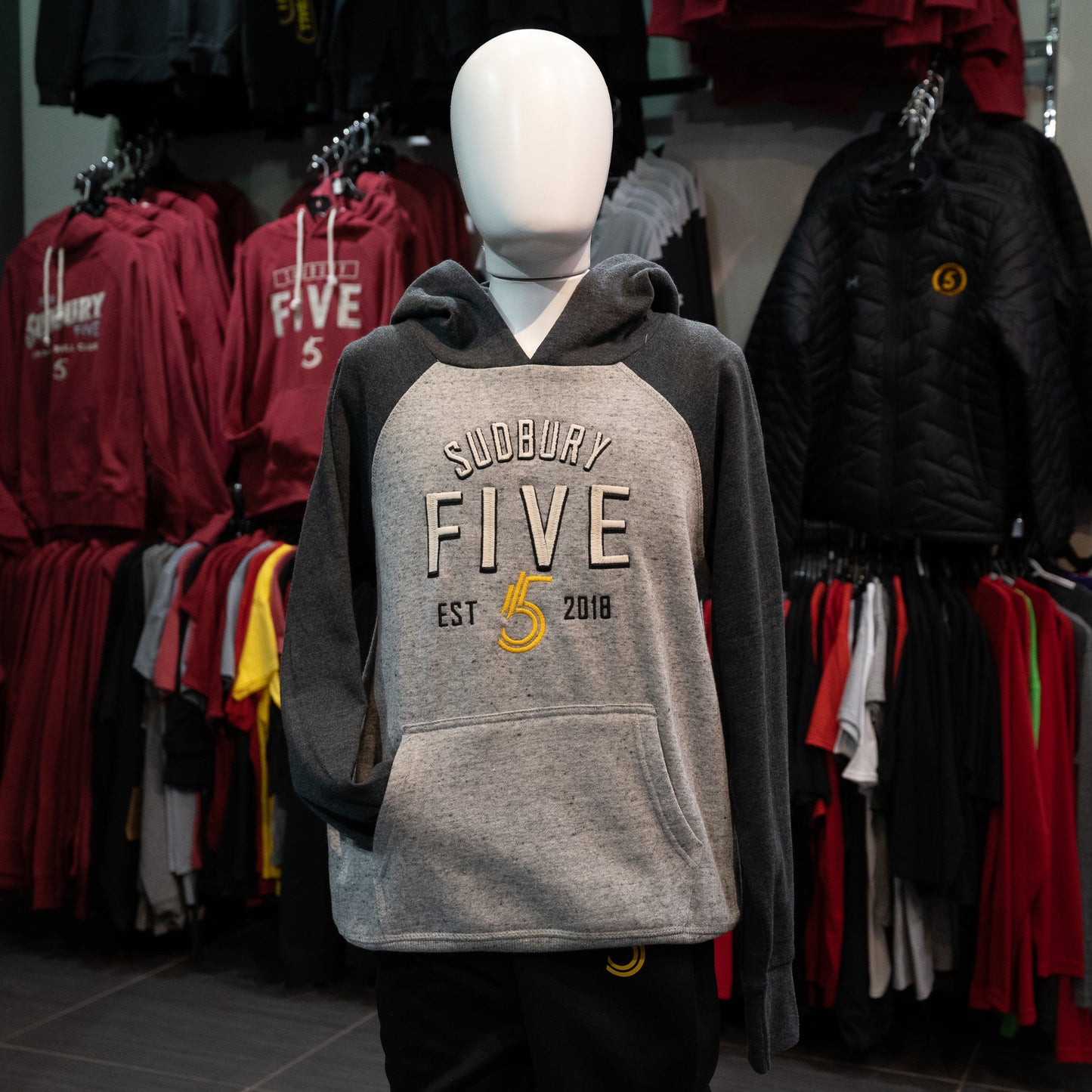Five Youth Midnight Two Tone Campus Crew Hoodie