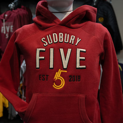 Five Red Youth Campus Crew Hoodie