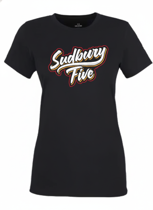 Five "Sudbury Five" UA Ladies T-shirt