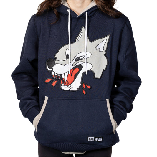 Wolves Bardown Navy Hoodie