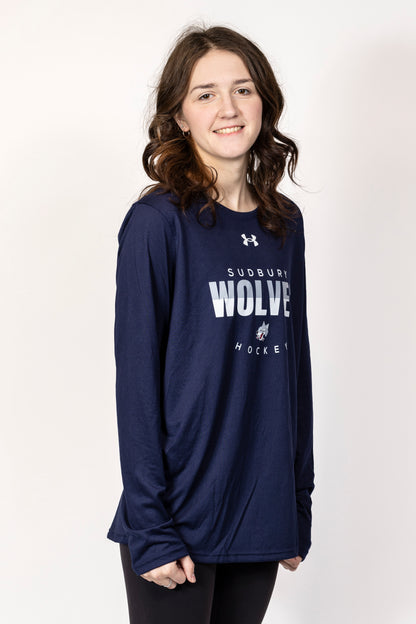 Wolves Under Armour Navy Long Sleeve