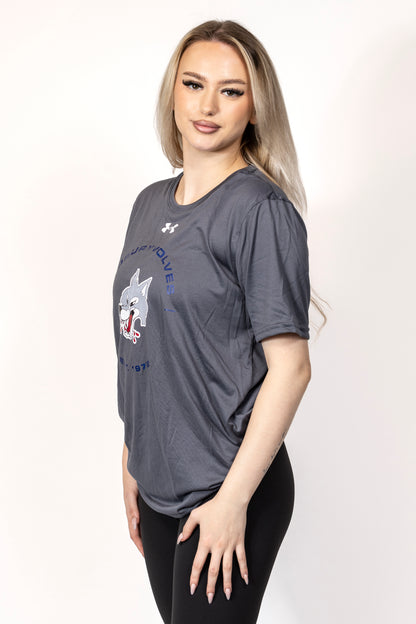 Wolves Under Armour Grey Logo T-Shirt