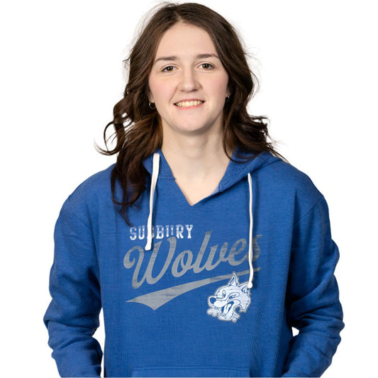 Wolves 47 Women's Blue Kennedy Hoodie