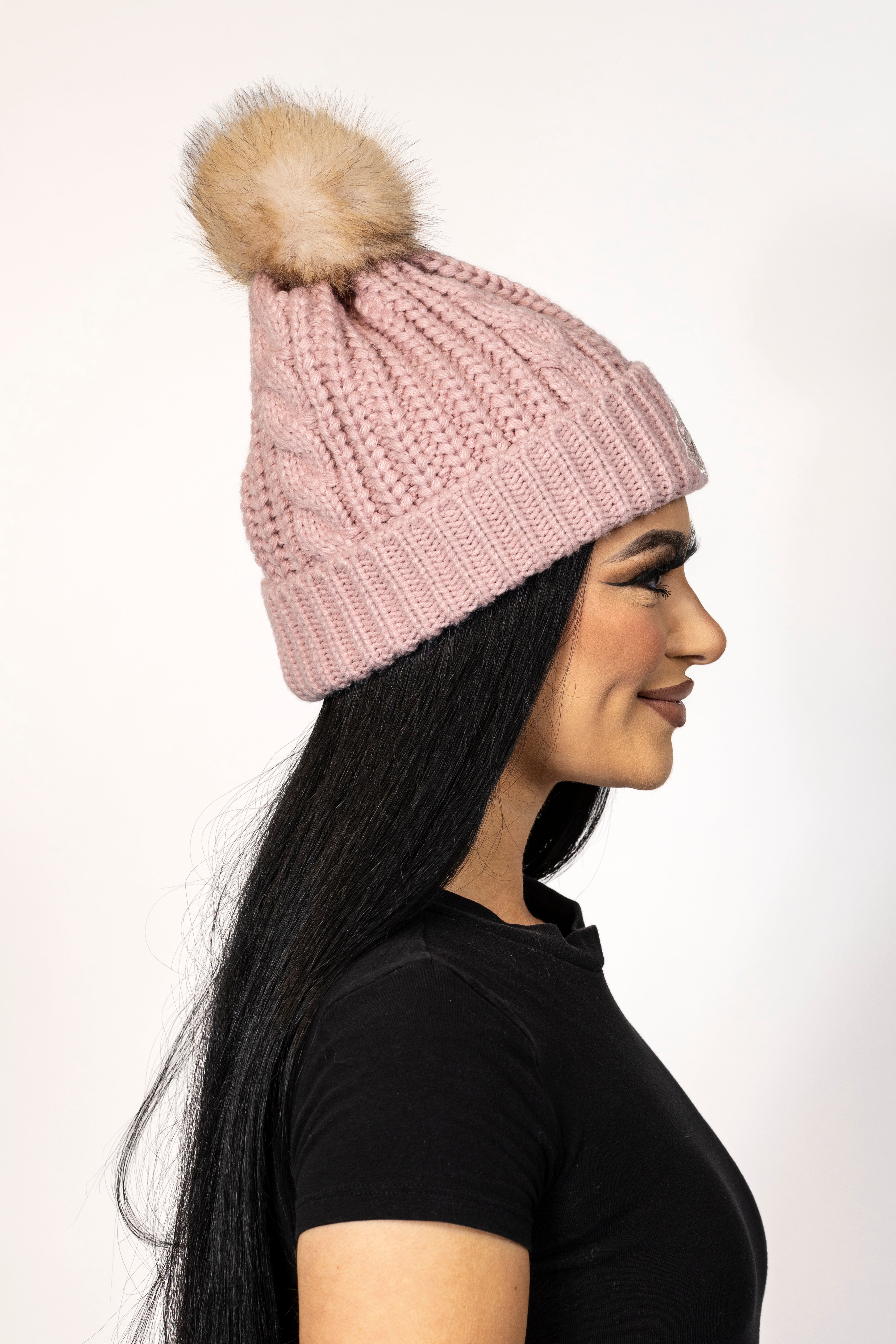 Wolves Women's 47 Pink Toque