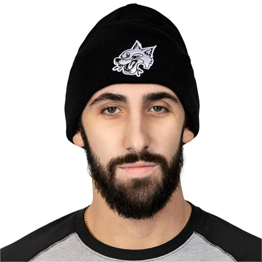 Wolves 47 Black Beanie