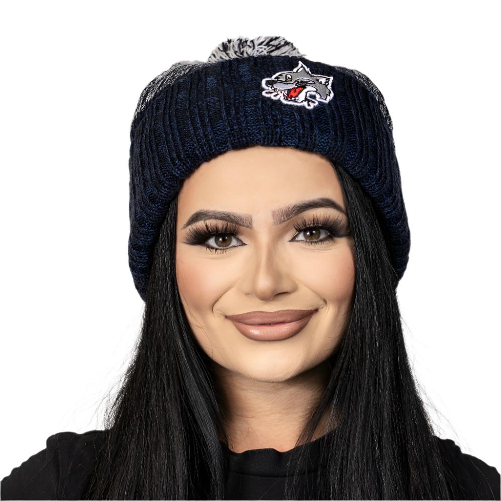 Wolves 47 Navy Cascade Cuff Toque