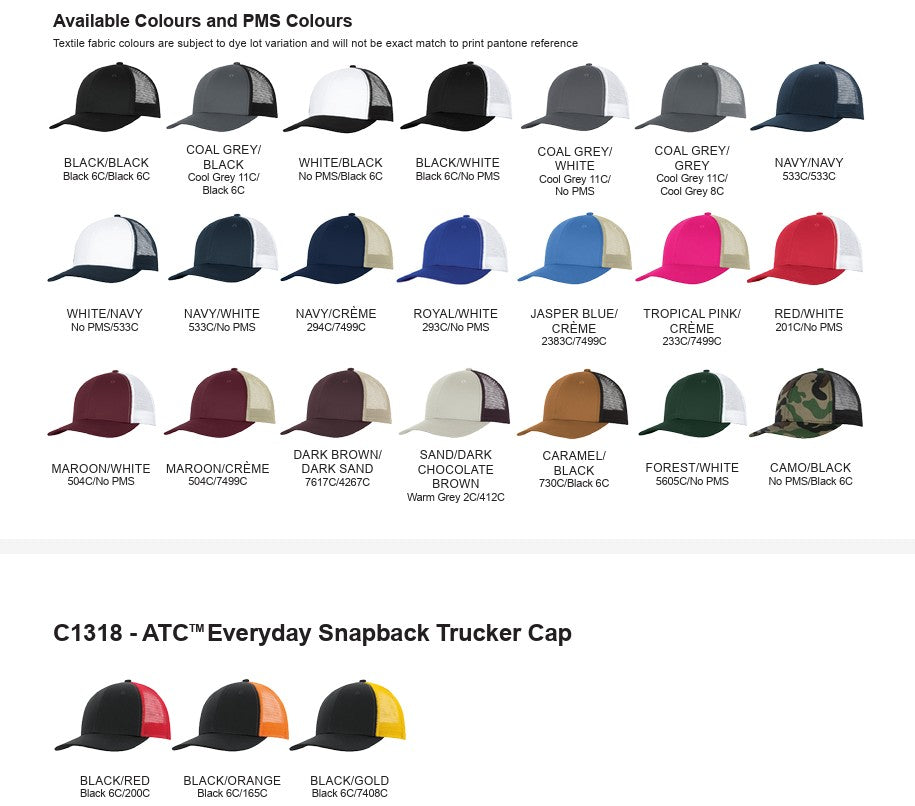 GS - Trucker Hat - Embroidered Logo OSFA