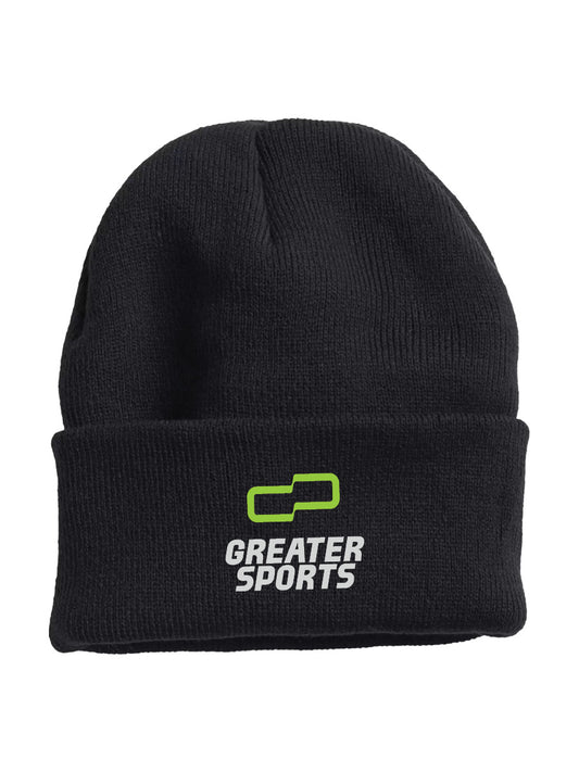GS - Flip Cuff Beanie - Embroidered Logo - OSFA