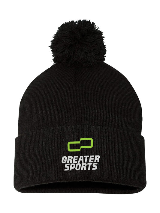 GS - Pom Pom Toque - Embroidered Logo - OSFA