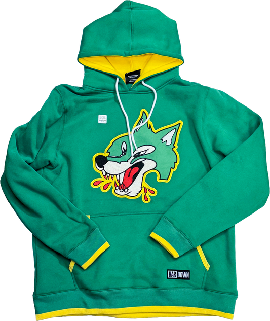 Wolves Bardown Retro Edge Coloured Hoodie