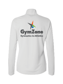 GymZone Adidas Women's Lightweight Quarter-Zip Pullover  - Printed Logo