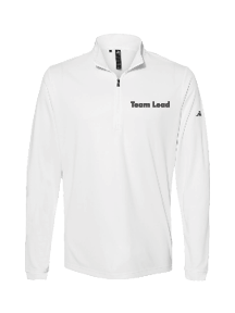 GymZone Adidas Men's Lightweight Quarter-Zip Pullover - Printed Logo