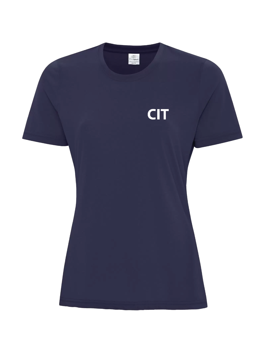 GymZone Ladies ProSpun T-Shirt - Printed Logo