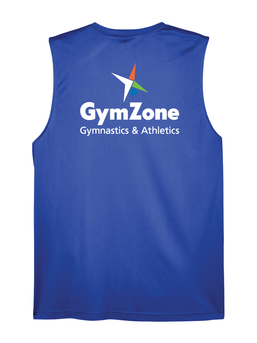 GymZone Mens Performance Tank - Printed Logo