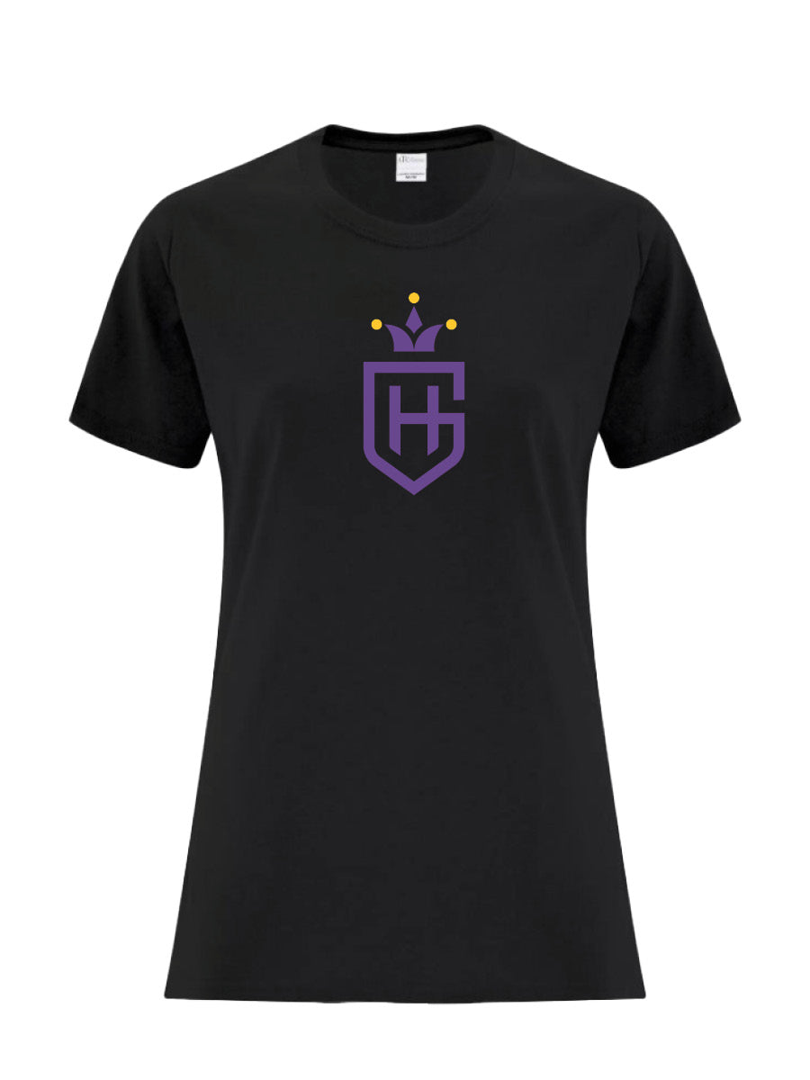 HÉLÈNE-GRAVEL - Icon Cotton T-Shirt - Printed Logo