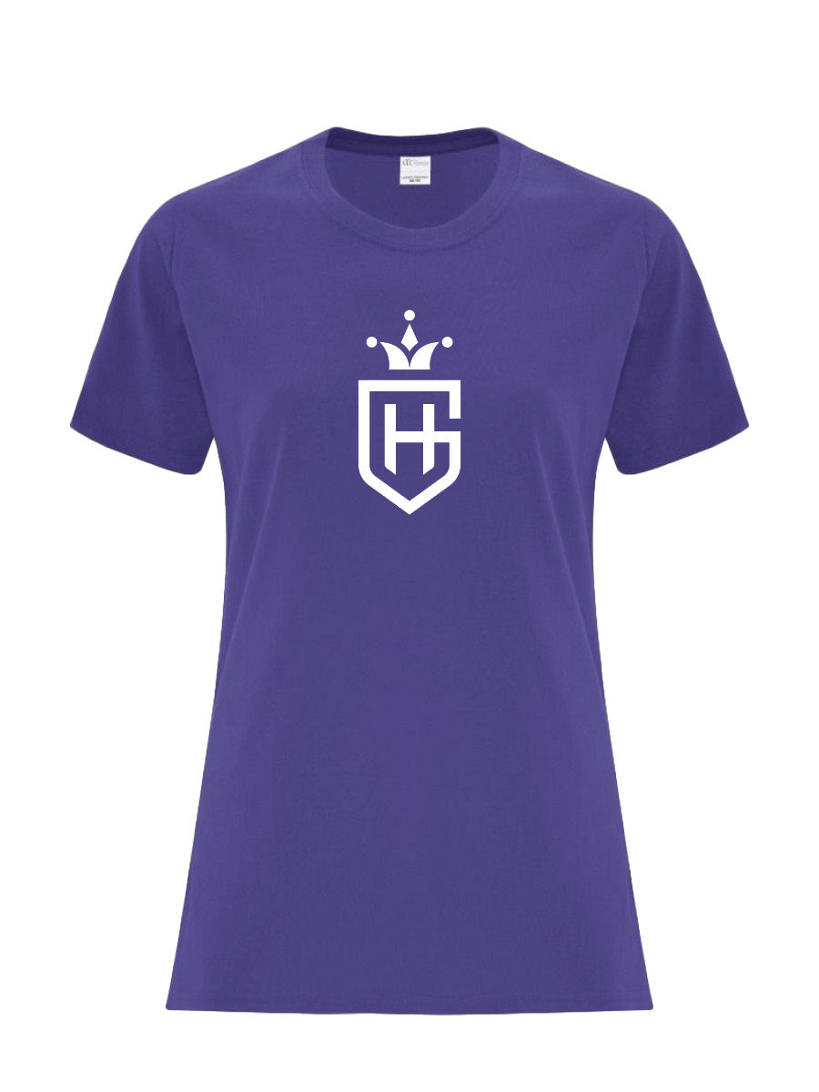 HÉLÈNE-GRAVEL - Icon Cotton T-Shirt - Printed Logo