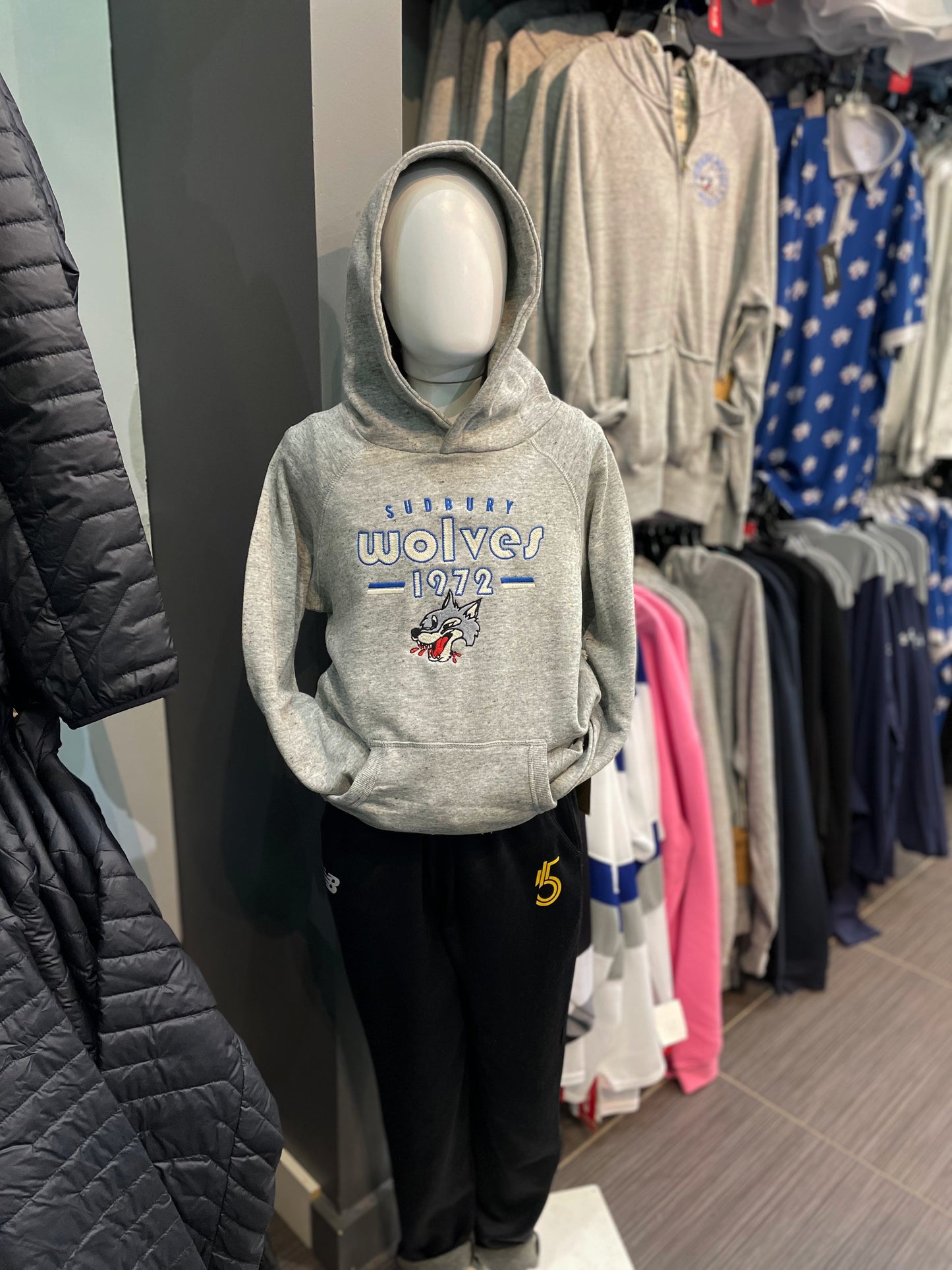 Wolves Youth Heather Hoodie