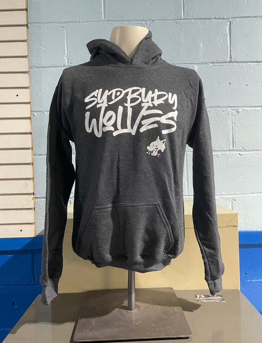 Wolves Youth Graffiti Hoodie