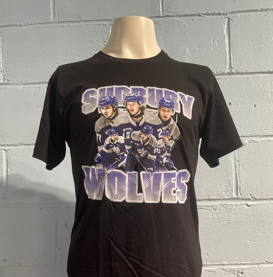Wolves Black Team T-Shirt