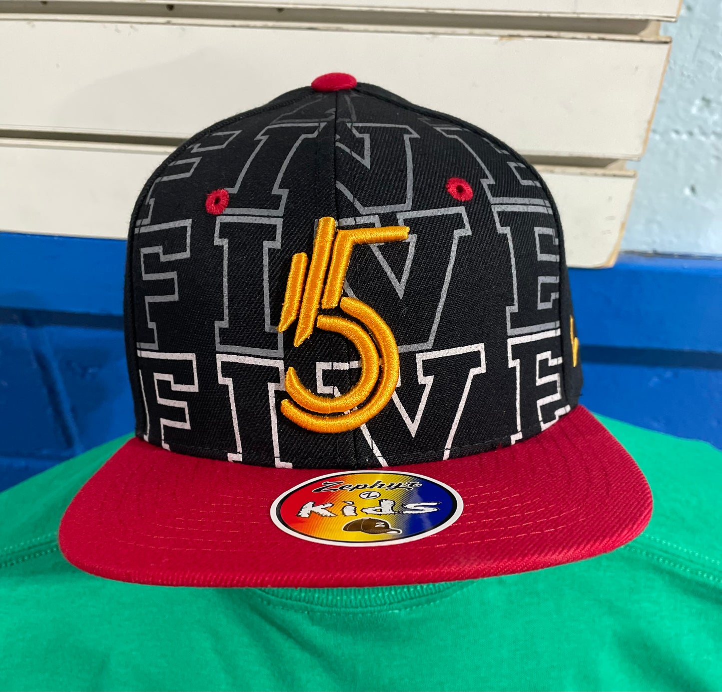 Five Youth Foreground Hat