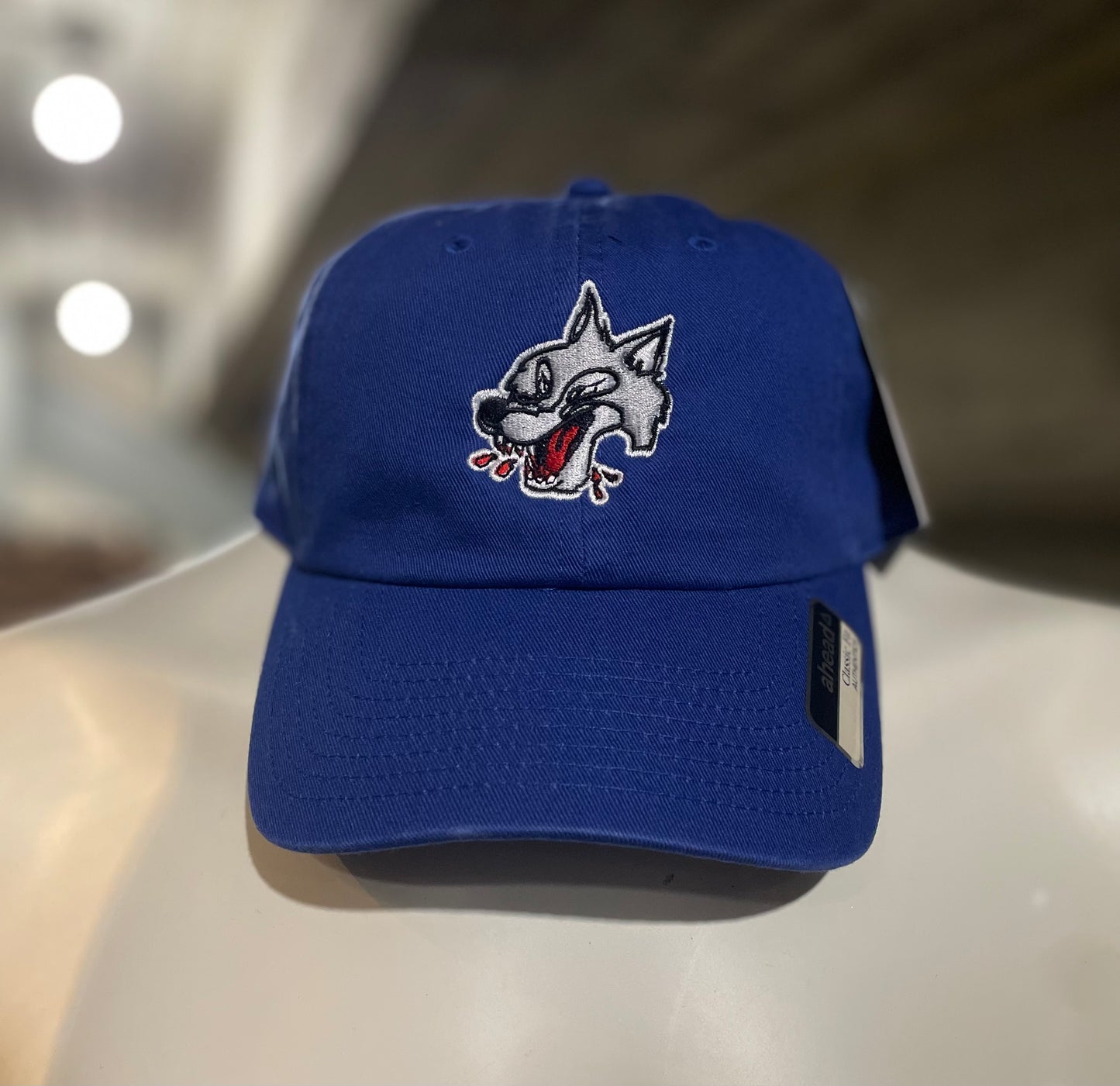 Wolves Blue Twill Soft Crown Hat