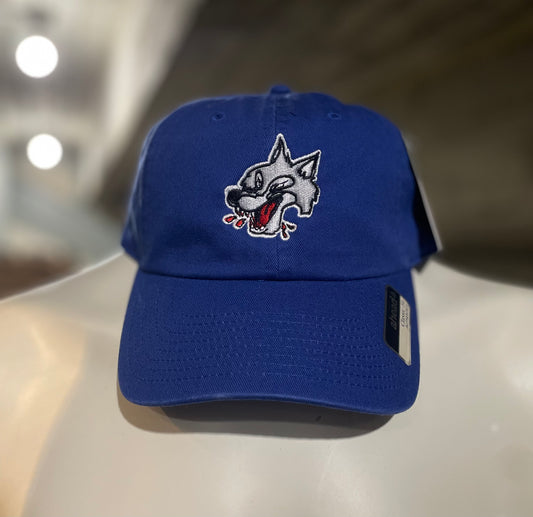 Wolves Blue Twill Soft Hat