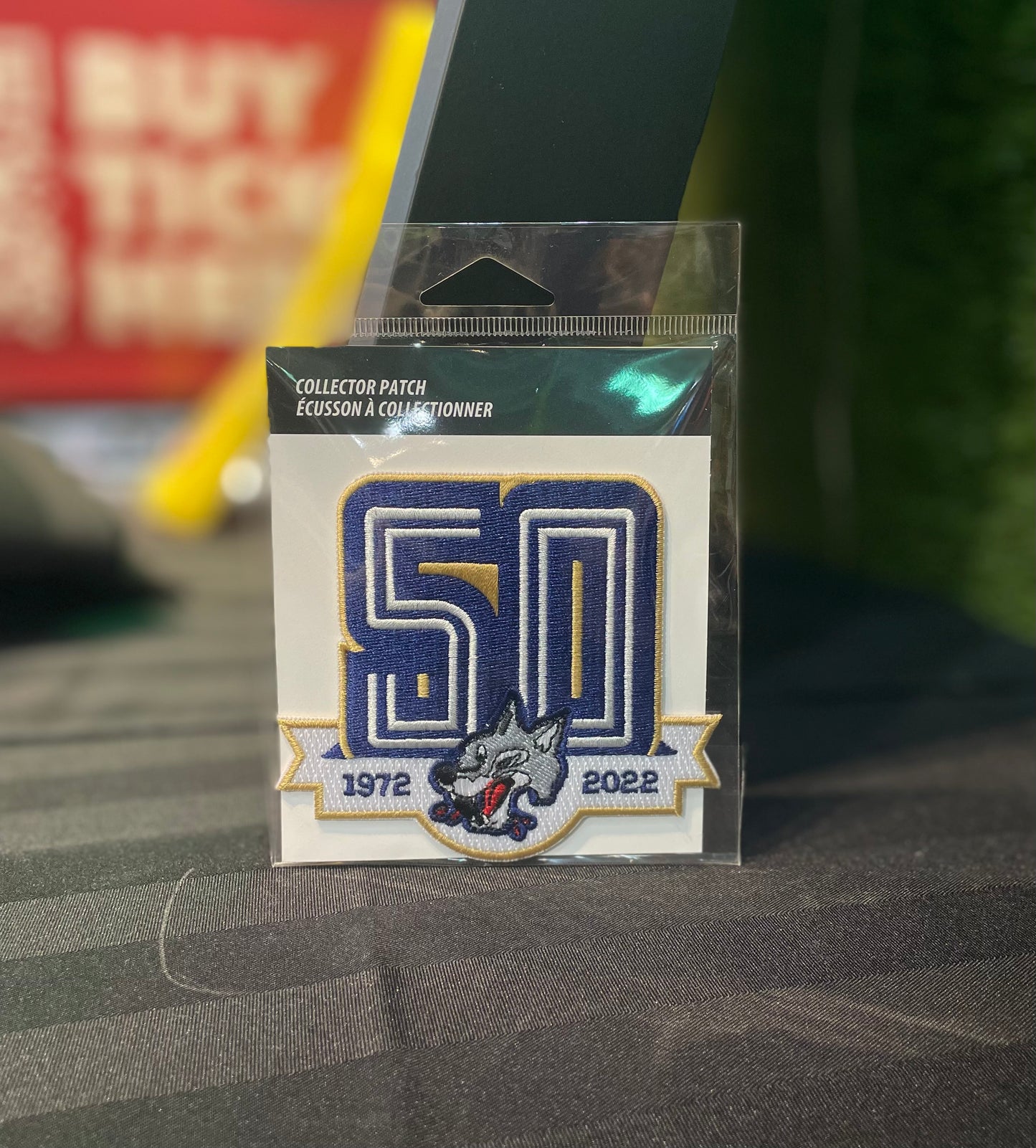 Wolves 50th Anniversary Collector Patch