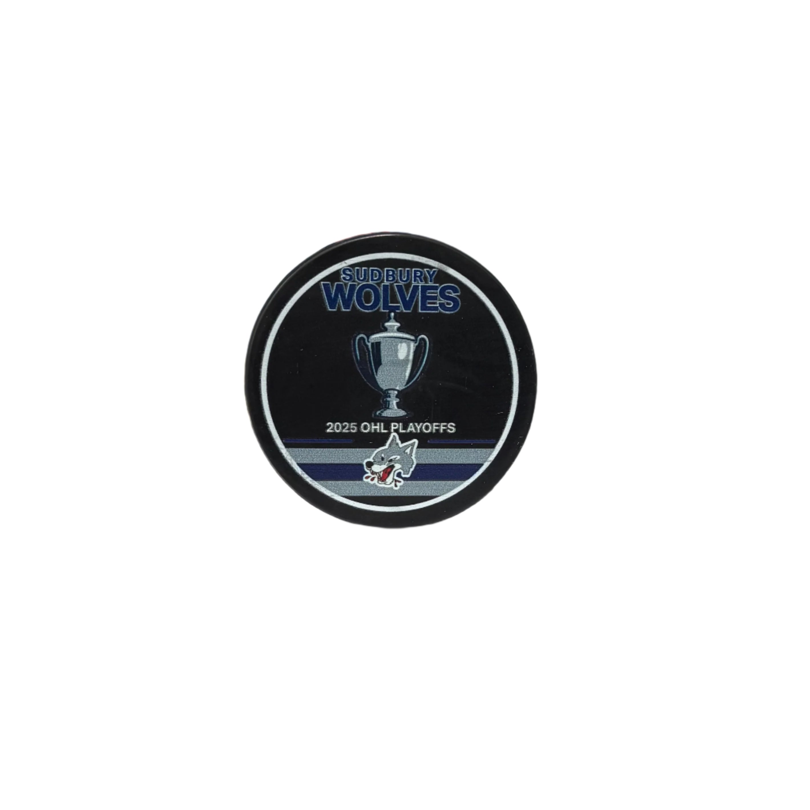 Wolves 2025 Playoff Puck