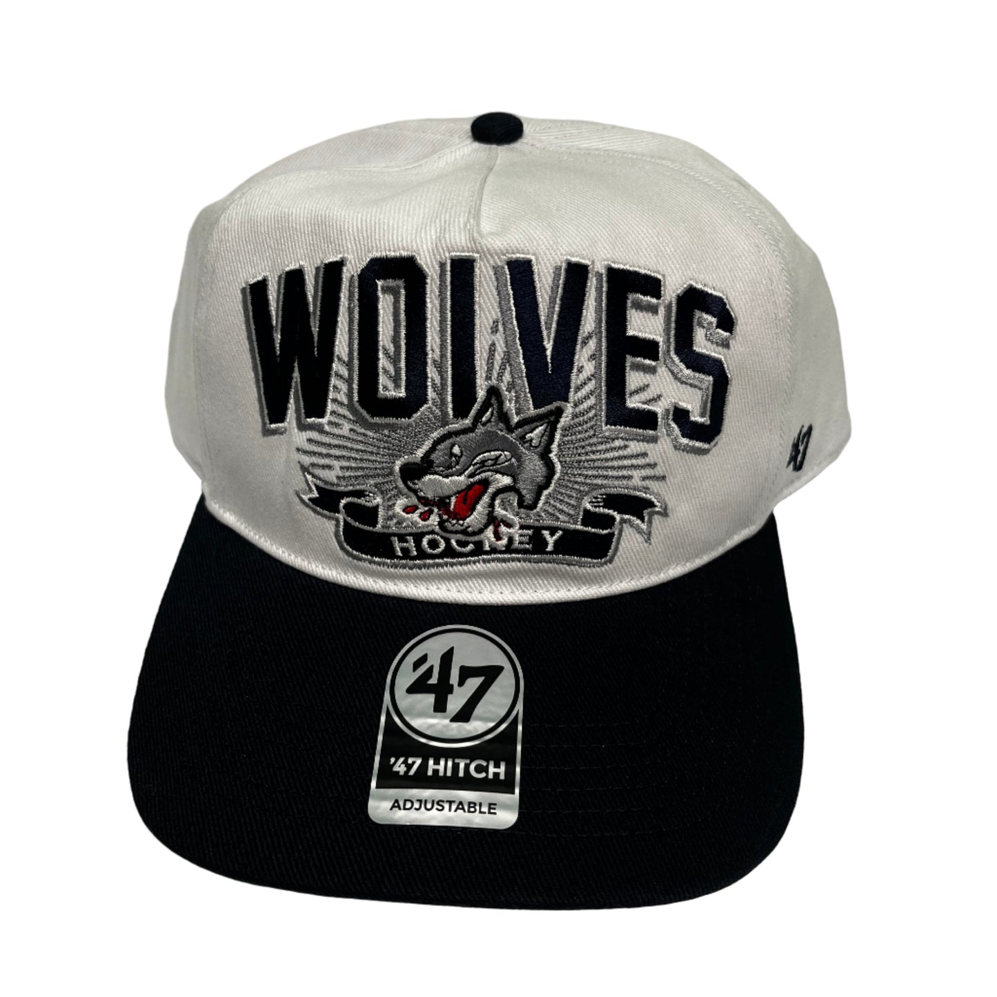 Wolves 47 Hitch White / Navy Hat