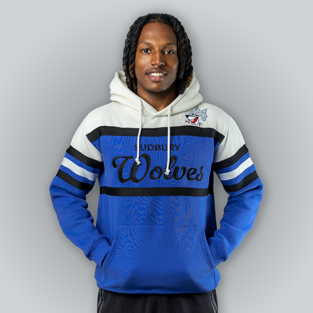Wolves Embroidered Hoodie
