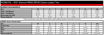 YMCA H&W - Ladies Koi T-Shirt