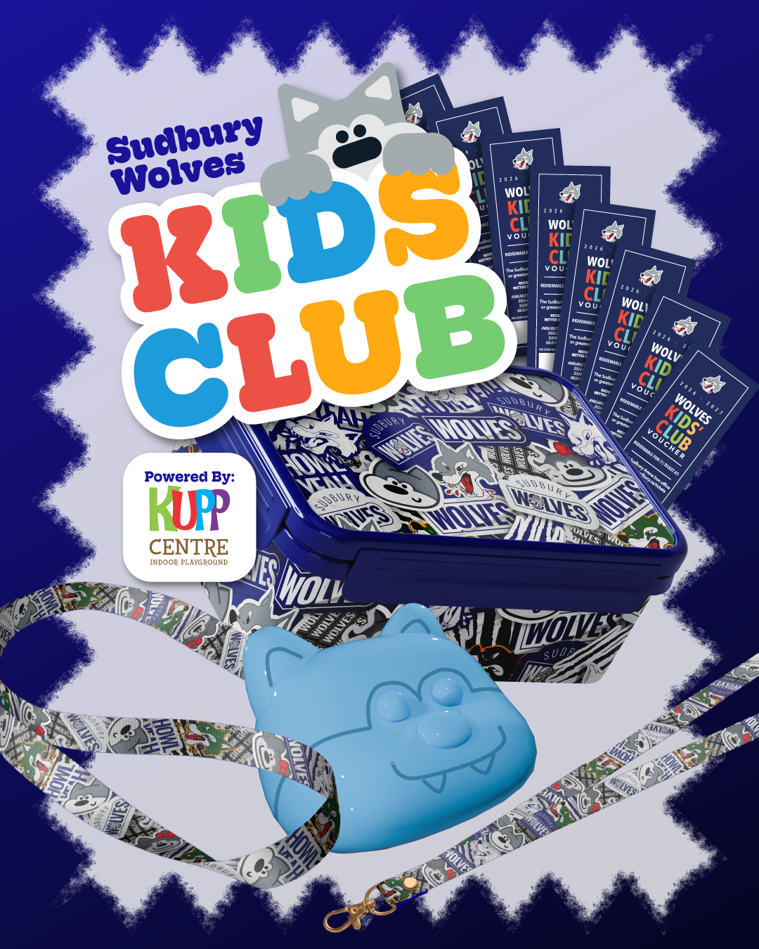 Sudbury Wolves 2026-27 Kids Club Powered by the KUPP Centre