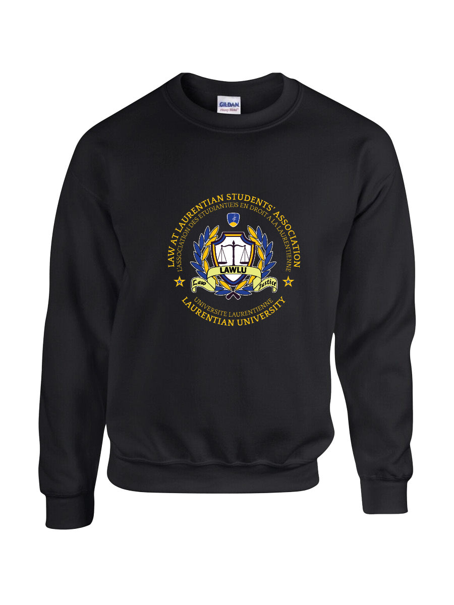 LAWLU - Coat of Arms Crewneck - Printed Logo