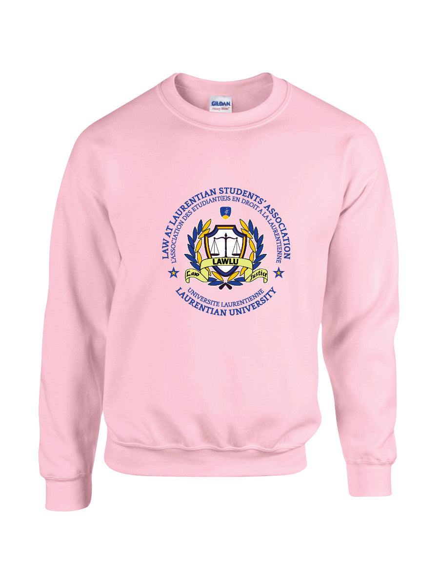 LAWLU - Coat of Arms Crewneck - Printed Logo