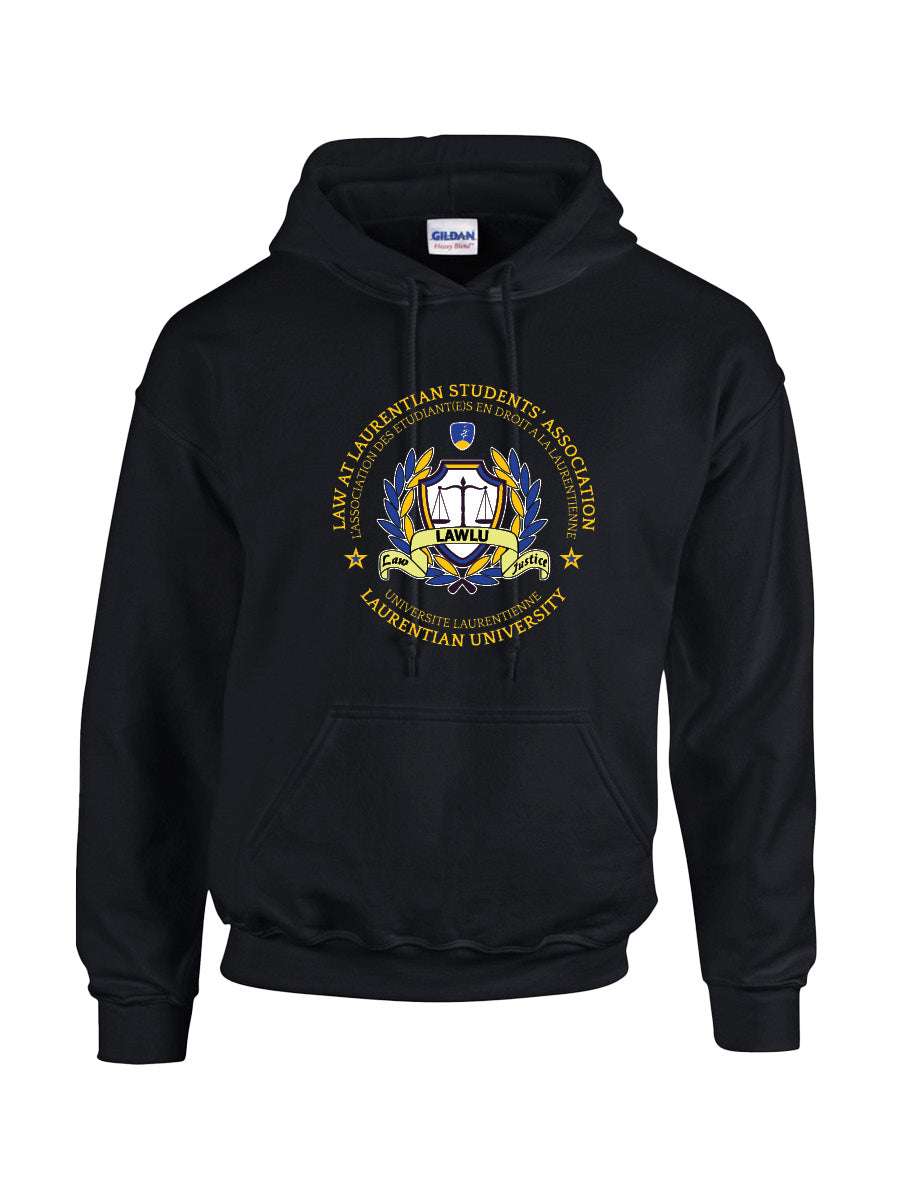 LAWLU - Coat of Arms Hoodie - Printed Logo